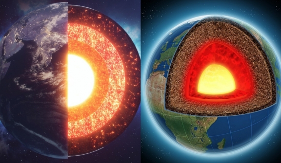 Scientists discovered Earth's core and mantle misaligned in an 8.5-year wobble