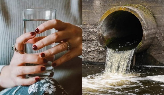 California authorities decided to use treated sewage as drinking water