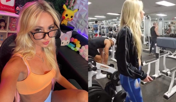 Influencer who wears painted leggings to gym has issued mock apology, leaving people furious