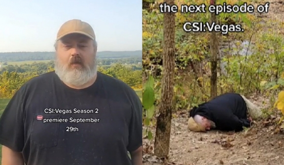 Man who records his faked demise for 321 days gets acting role on CSI