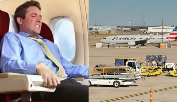 Male passenger who farted excessively left American Airlines flight delayed