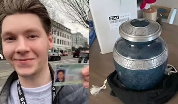 American man miraculously 'revived' after urn of his ashes was sent to family