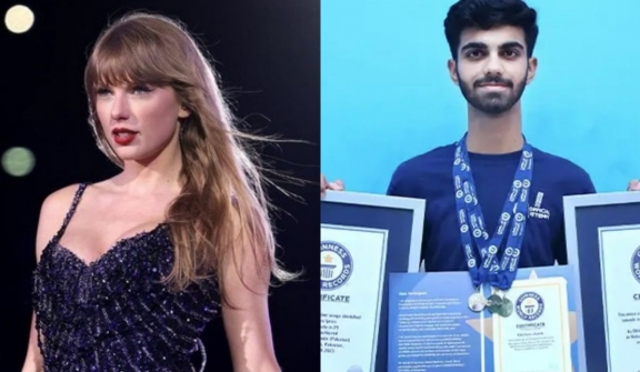 Man breaks Guinness World Record after identifying most Taylor Swift songs in one minute