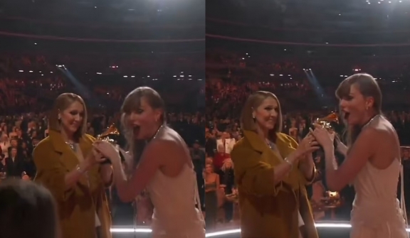 Taylor Swift slammed for ignoring Celine Dion on the 2024 Grammy stage