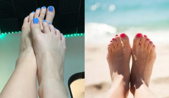 Foot photos worth up to $45,000 per pic leave people in awe