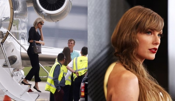 Taylor Swift spotted selling one of her private planes after being slammed for flight-tracking