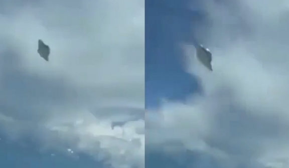 Clearest-ever UFO footage captured by pilot caused concern among authorities 