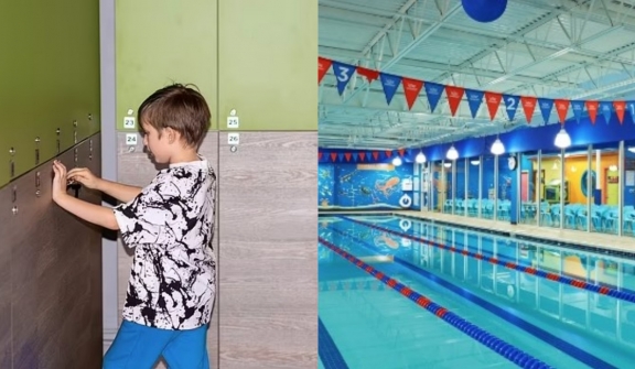 Mom sparks debate after showing anger as swim school bans her 9-year-old son from female changing room