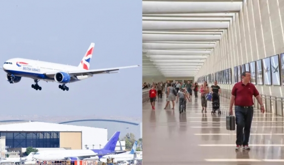 Flight was unexpectedly postponed after passengers received unsettling pictures on their phones 