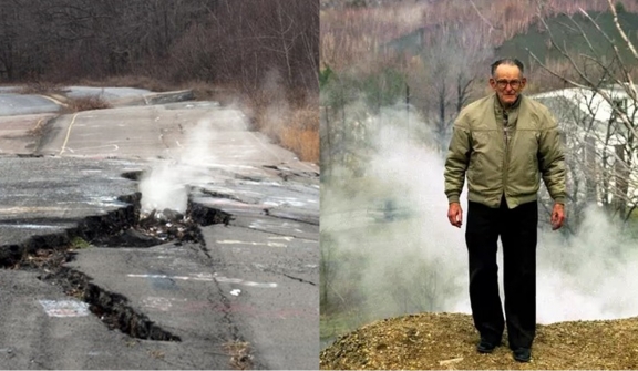 Bizarre US town has been mysteriously burning for over six decades
