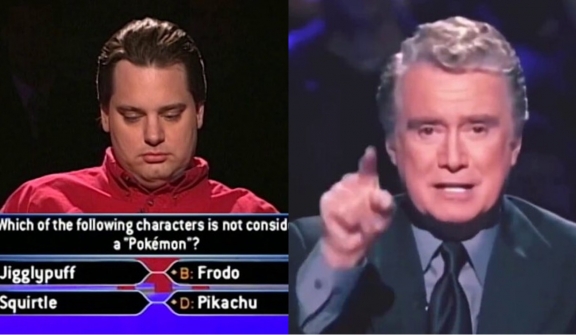 Man struggles with easiest $500,000 Pokemon question on Who Wants To Be A Millionaire show