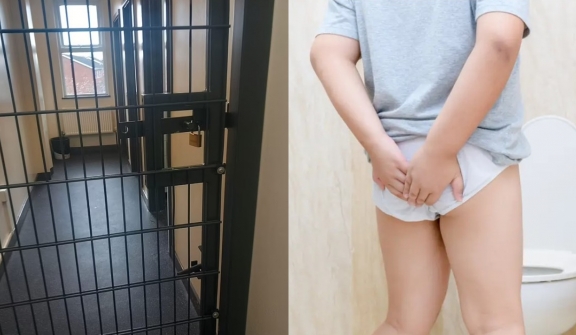 School faces backlash after installing locked 'cage doors' to stop students using toilets during class