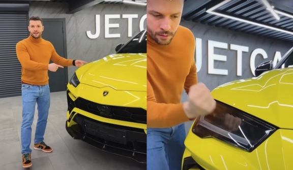 Man leaves people cringing after conducting 'durability test' on $240,000 Lamborghini Urus