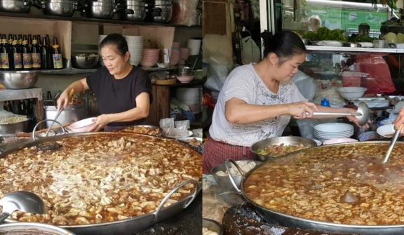 Restaurant has used one pot of soup for 45 years to cook and serve customers