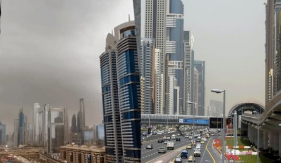 Dubai invented artificial rain to combat the country's incredibly high temperatures