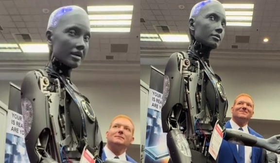 Cutting-edge AI robot delivers unsettling response when asked if it can create more of itself