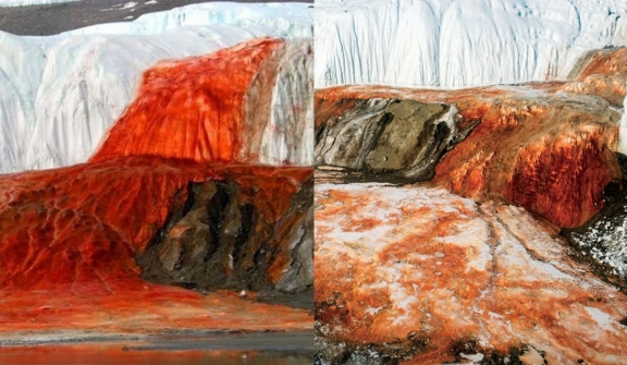 Scientists finally solved 100-year-old mystery of Antarctica's Blood Falls