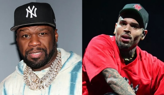 50 Cent responds to fans accusing Chris Brown of orchestrating an empty concert for rapper Quavo