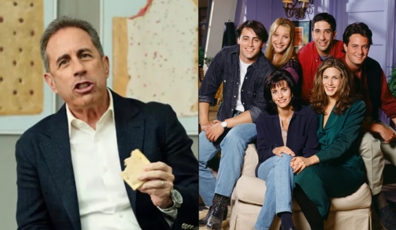 Jerry Seinfeld takes aim at Friends claiming that they copied his character ideas