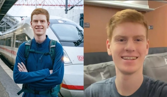 Teenager reveals reasons behind paying $6,300 annually to reside on trains permanently