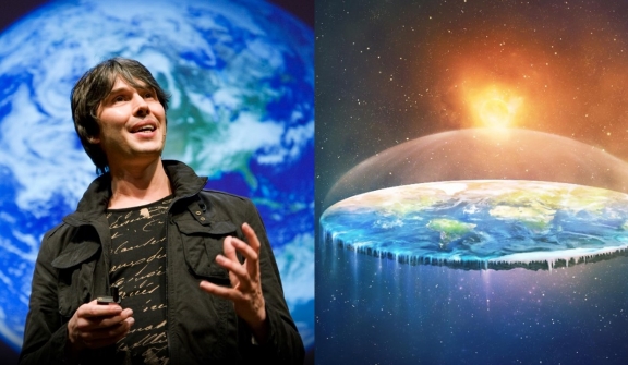 Professor Brian Cox dismisses Flat Earth theory providing most convincing response