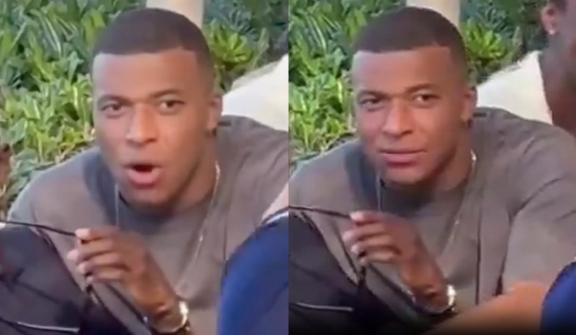 Woman catches Kylian Mbappé's attention in viral video reaches 100,000 followers in short time