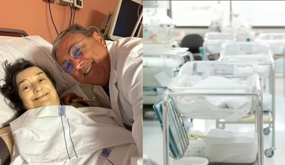 63-year-old woman becomes country's oldest mother after giving birth to boy