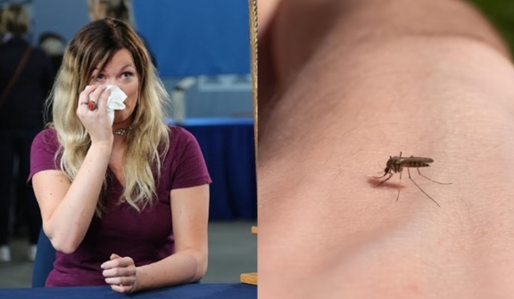 Woman breaks down in tears as her ancient item is valued after getting rid of mosquito inside