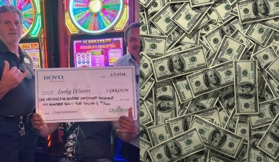 Man who invests $5 in one night wins incredible $1.5 million at Las Vegas casino