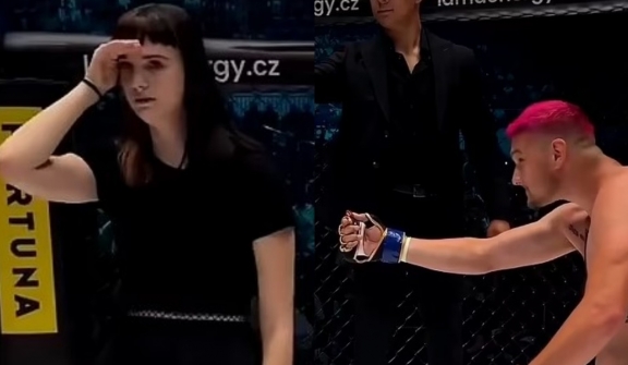 MMA fighter humiliated as girlfriend refuses his proposal on ring with a bitter reason