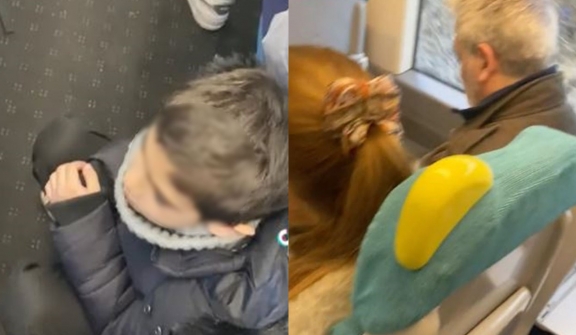 Mother lashes out at 'ignorant' passenger who refused to give up a seat for her son