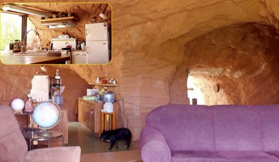 Man expelled from school at the age of 17 digs mountain to build underground 'super villa'