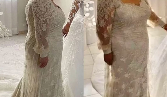 Mother was criticized for wearing a $5,000 white dress on her daughter's wedding day