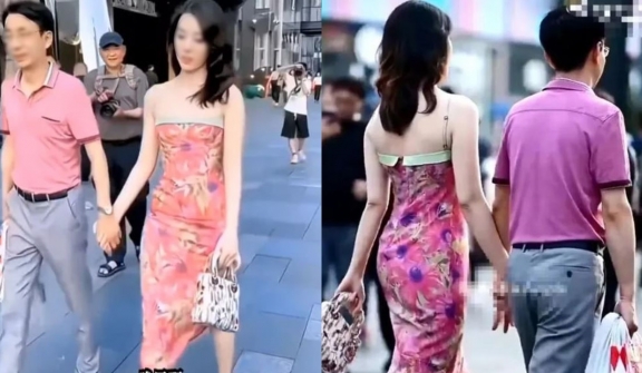Dress worn by mistress who was caught having affair with top exec sells out online