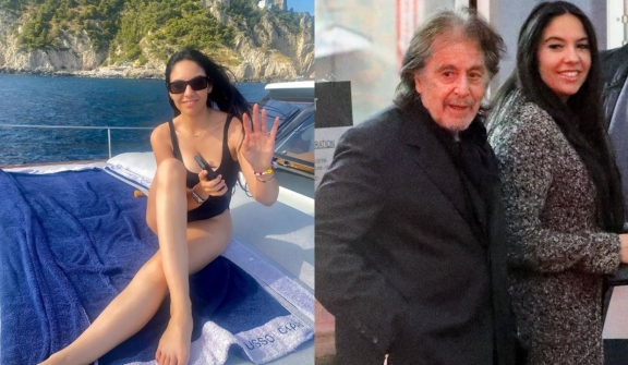 Al Pacino, 83, happily welcomes  first baby with his girlfriend Noor Alfallah, 29