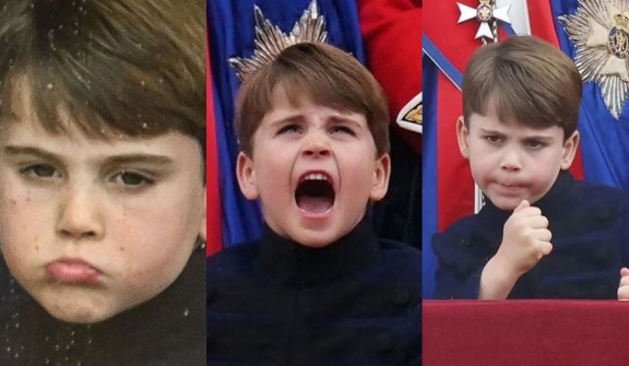 Prince Louis' funny expressions steal the spotlight at King Charles coronation