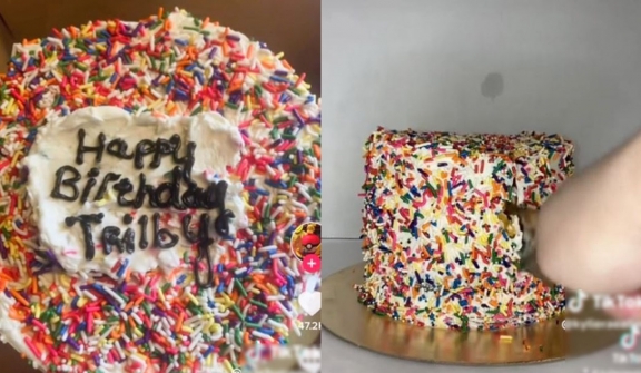 Woman expressed her disappointment over a $75 rainbow birthday cake, resulting in the baker criticizing her online