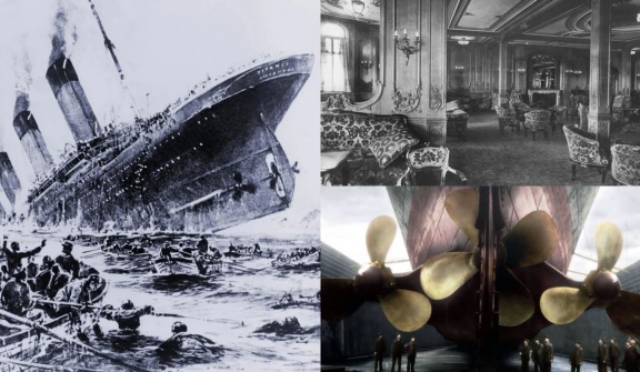 Stunning full-size images reveal inside the Titanic wreck as never seen before