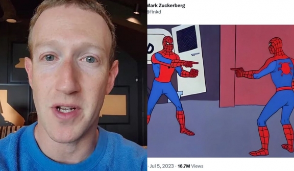Mark Zuckerberg breaks 11-Year Twitter silence with 'Spider-Man' meme mock Elon Musk