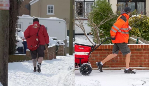 Secret behind postmen's wear shorts all year round no matter the weather