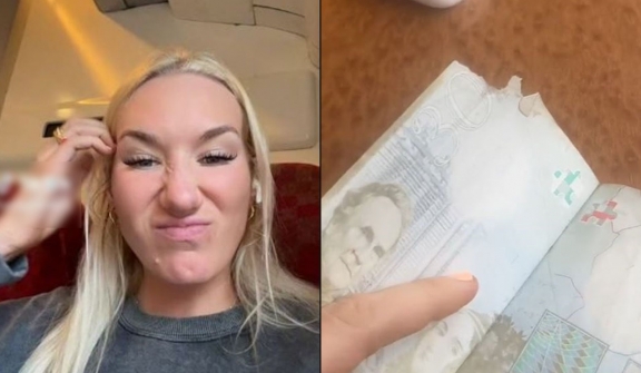 Woman warns travelers after she was banned from flight due to ripped passport