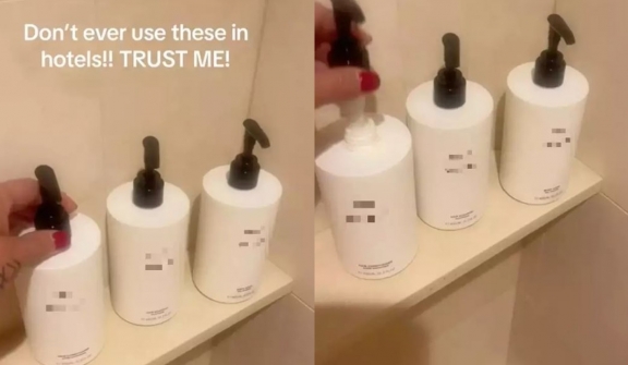 Hotel expert warns the reason why you should NEVER use free bottles of shampoo and shower gel  in your hotel bathroom