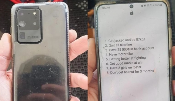 Ski resort visitor finds lost phone with an embarrassing lock-screen after sharing their own bizarre checklist