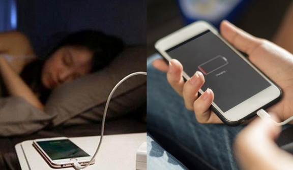 Here's the reason why people should never sleep next to their phone while it's charging