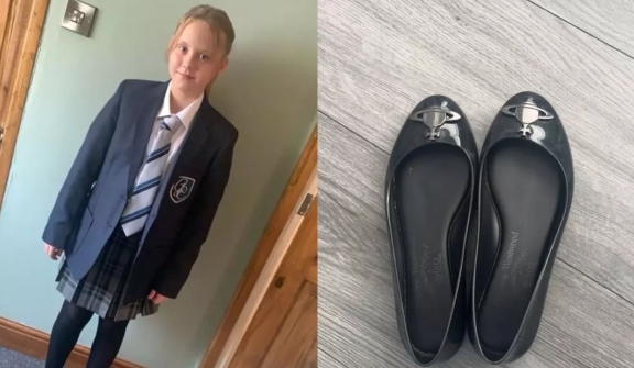 Schoolgirl sent home from school on first day for wearing Vivienne Westwood shoes