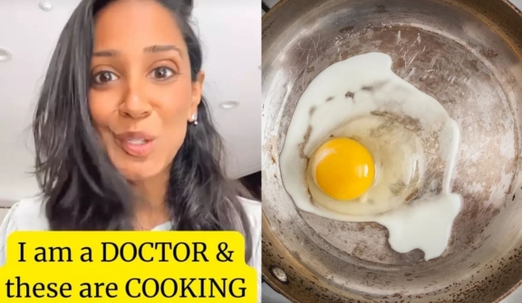  Doctor reveals why you should NEVER  cook with scratched non-stick pans