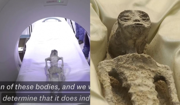 New information emerges about 'alien' body with three-fingered hands revealed by Mexican government as they're put under lab tests