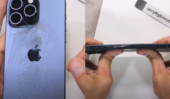 iPhone 15 Pro Max fails the bend test after the user breaks it with bare hands