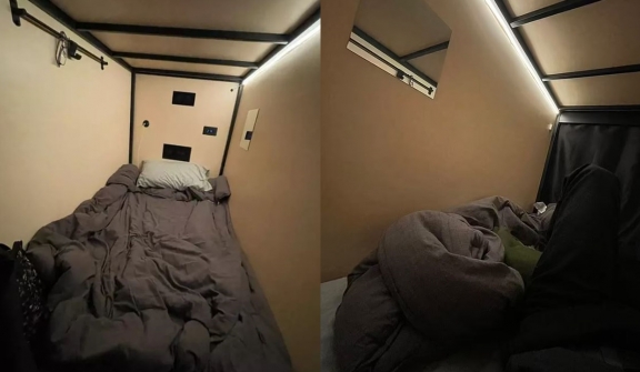 People have concerns after man shows what it’s like living in $700 sleeping pod