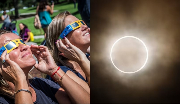 Rare 'Ring of Fire' solar eclipse will appear this WEEK that won't be visible again until 2046
